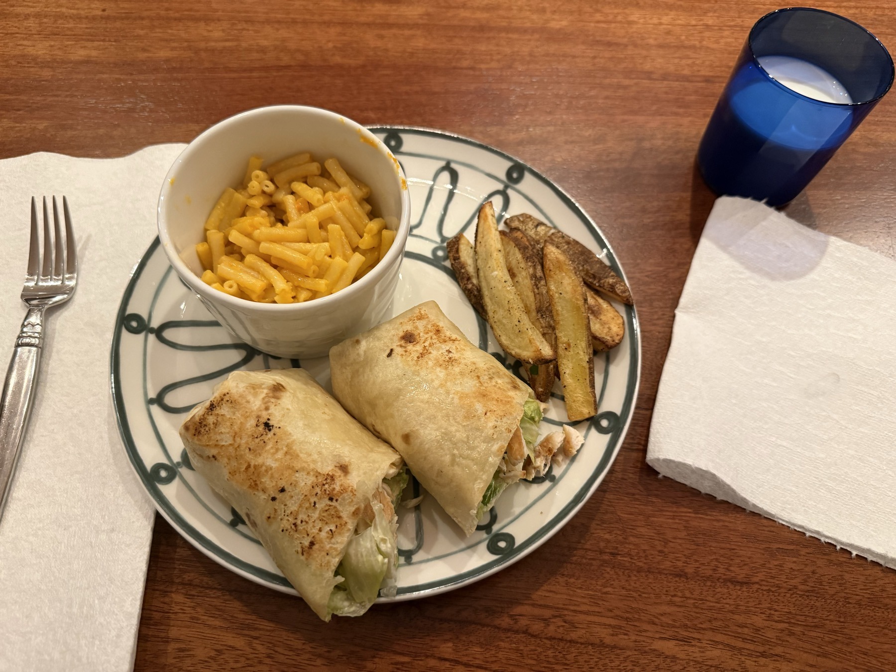 Prepared family meal