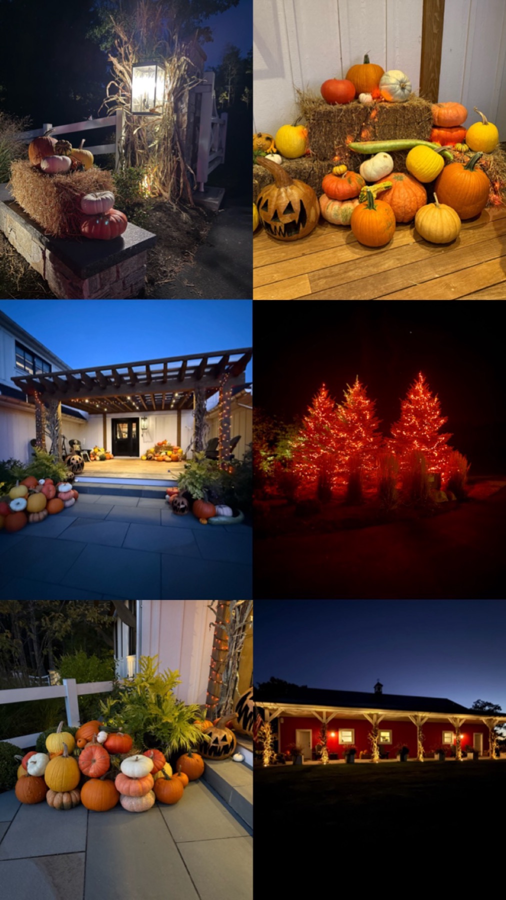 Seasonal property decor